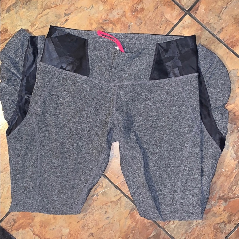 Scrunch leg leggings